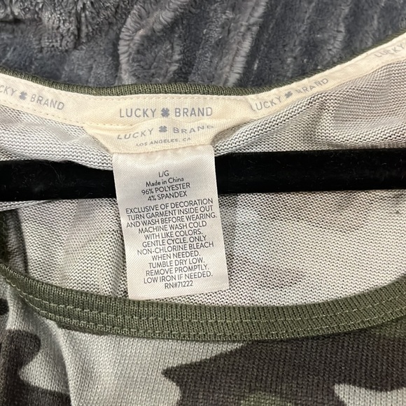 Lucky 4 piece set. Camo. Size L - Picture 5 of 5